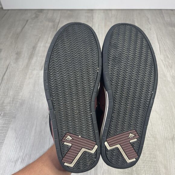 Y2k Emerica Tosh Townend Black Red Vintage OG Skateboarding Shoes Men’s Sz 9.5 A - Picture 12 of 12